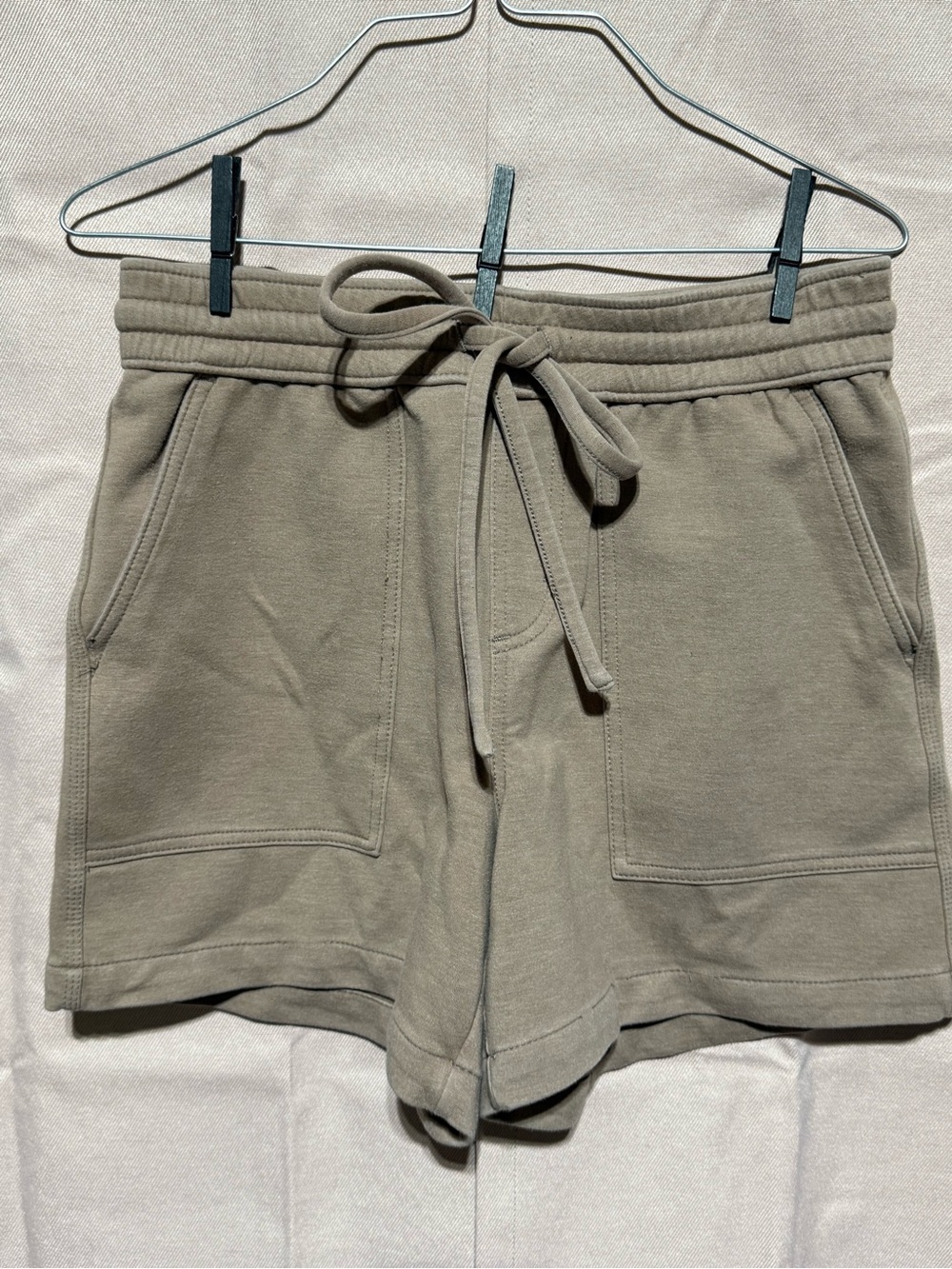 Lee Taupe Drawstring Shorts
